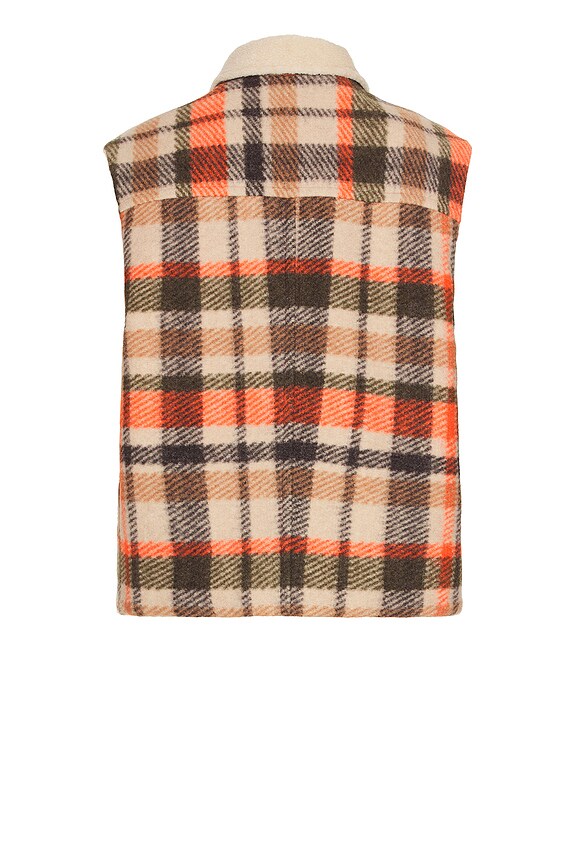 view 2 of 5 ЖИЛЕТ in Ecru & Orange