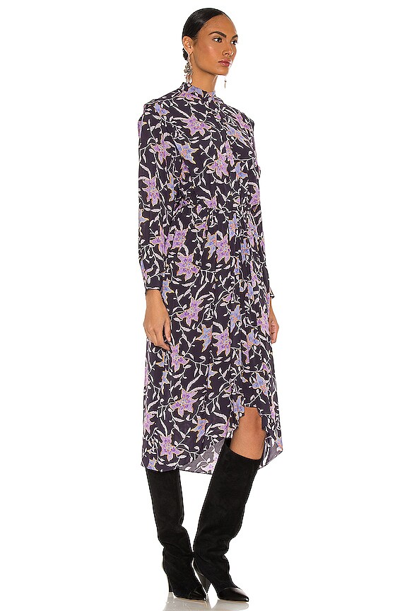 view 2 of 3 VESTIDO MIDI OKLEY in Faded Night