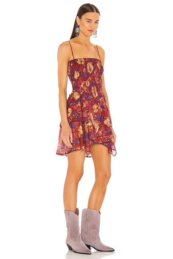 view 2 of 3 Anka Dress in Burnt Henna