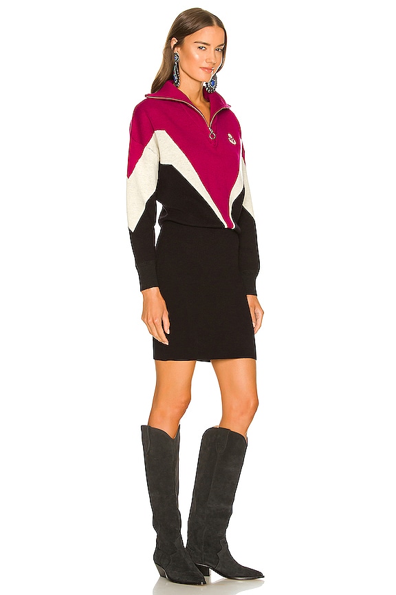 view 2 of 3 ROBE ALIZE in Raspberry