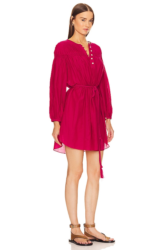 view 2 of 3 VESTIDO ADELIANI in Fuchsia