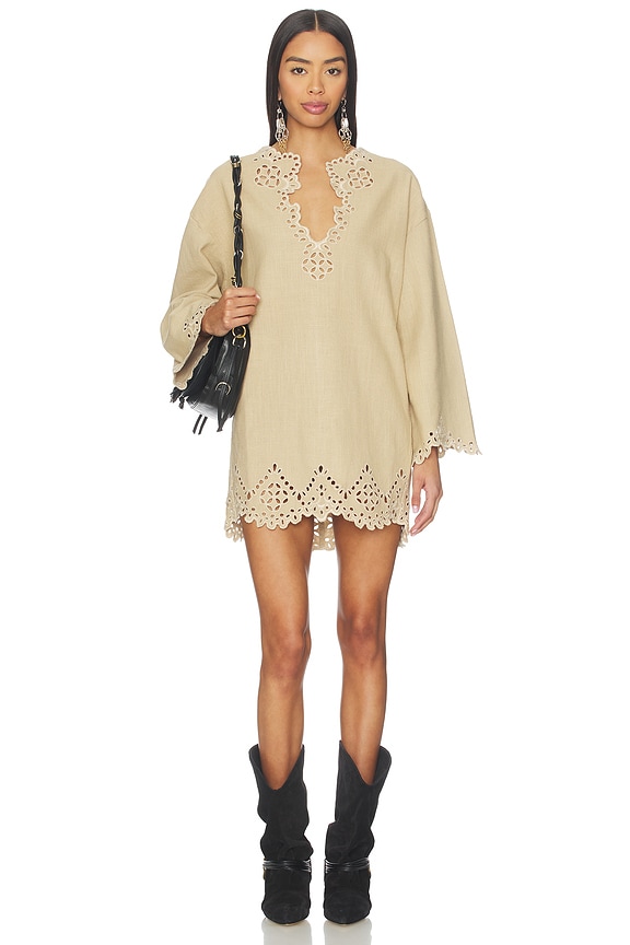 view 2 of 4 VESTIDO SHERAZADE in Sahara