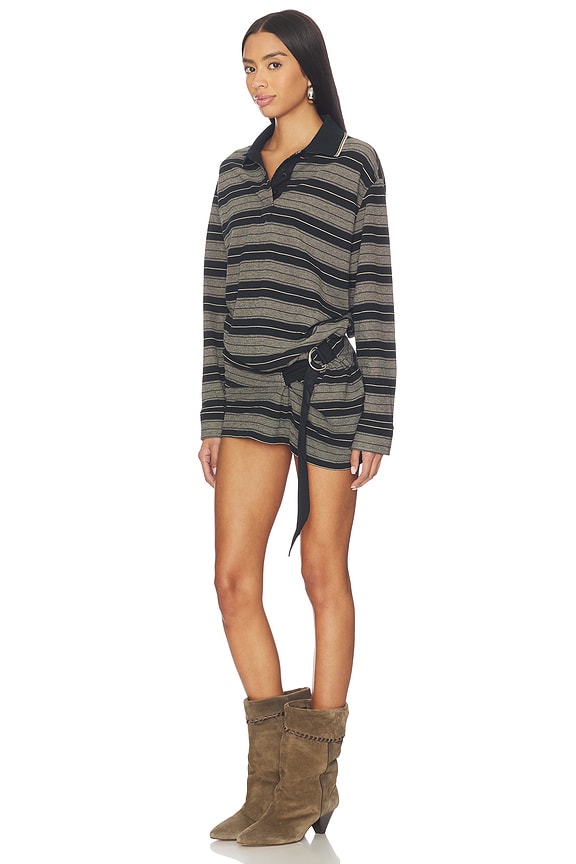 view 2 of 4 Isea Dress in Black & Ecru