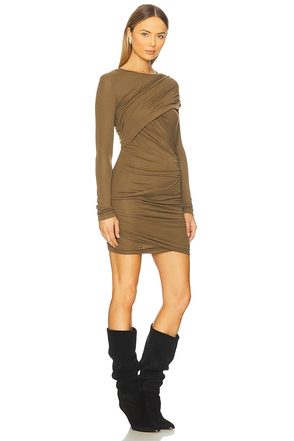 view 2 of 3 Denise Dress in Khaki