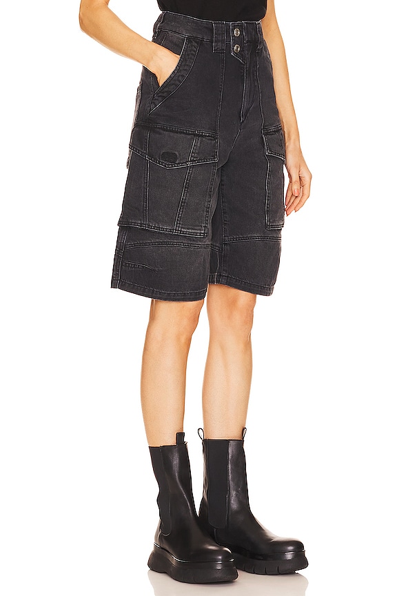 view 2 of 4 ШОРТЫ HORTENS in Faded Black