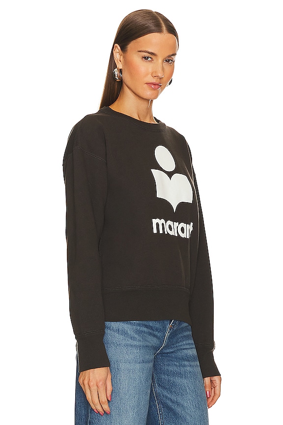 view 2 of 4 СВИТШОТ MOBYLI in Faded Black & Ecru