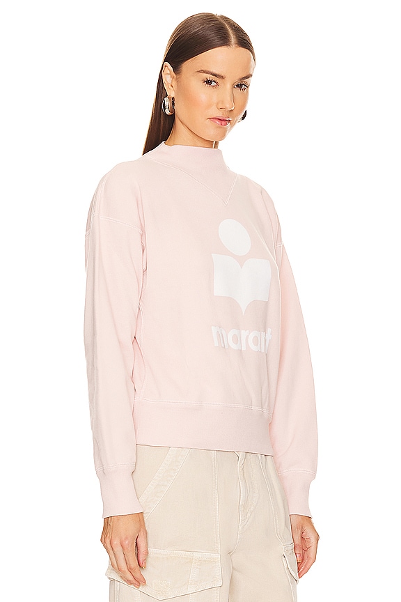 view 2 of 4 СВИТШОТ MOBY in Pearl Rose & Ecru