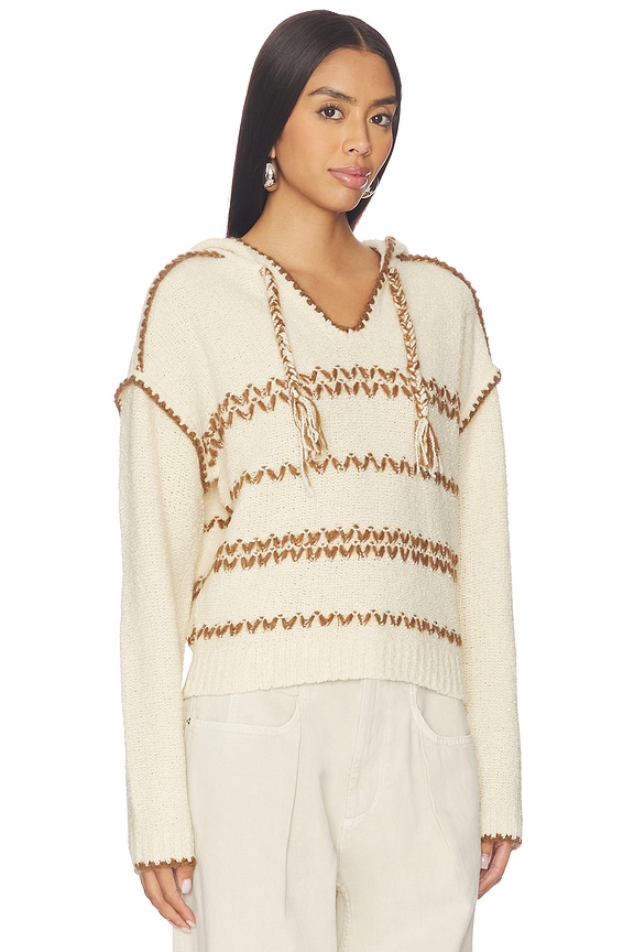 view 2 of 4 Romera Sweater in Ecru & Bronze