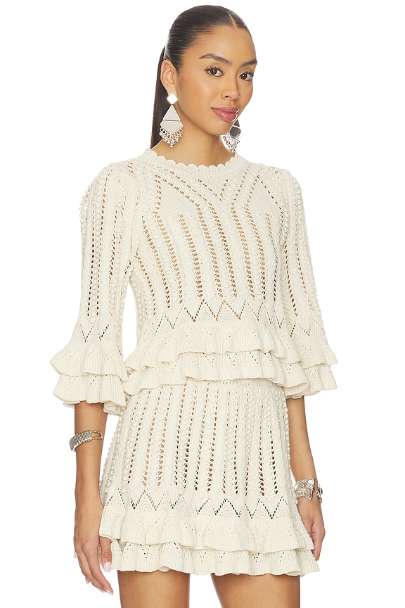 view 2 of 4 Norma Sweater in Ecru