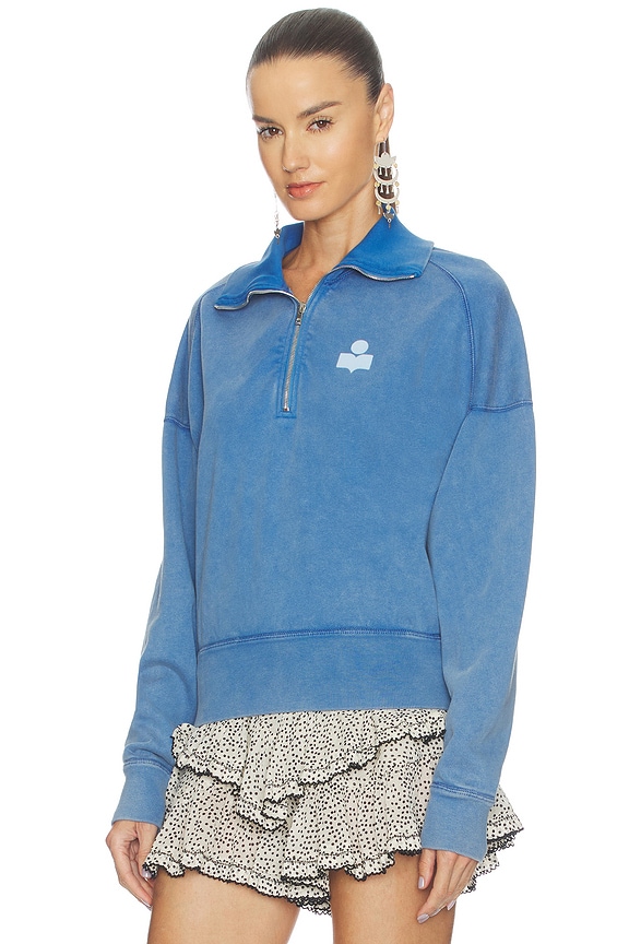 view 2 of 4 Ross Sweatshirt in Blue & Light Blue
