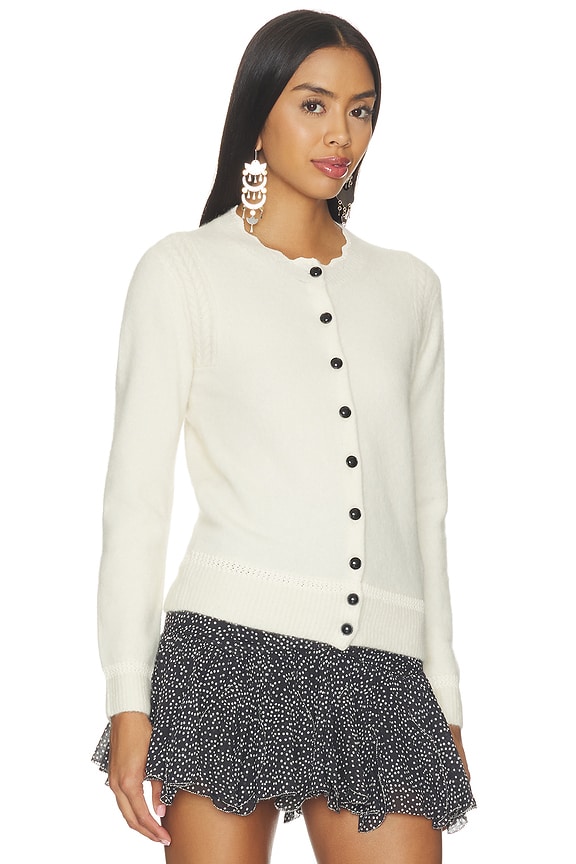 view 2 of 4 Naia Cardigan in Ecru
