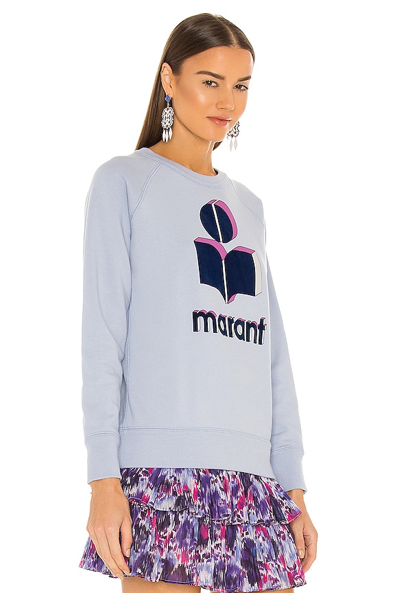 view 2 of 4 Milly Sweatshirt in Light Blue