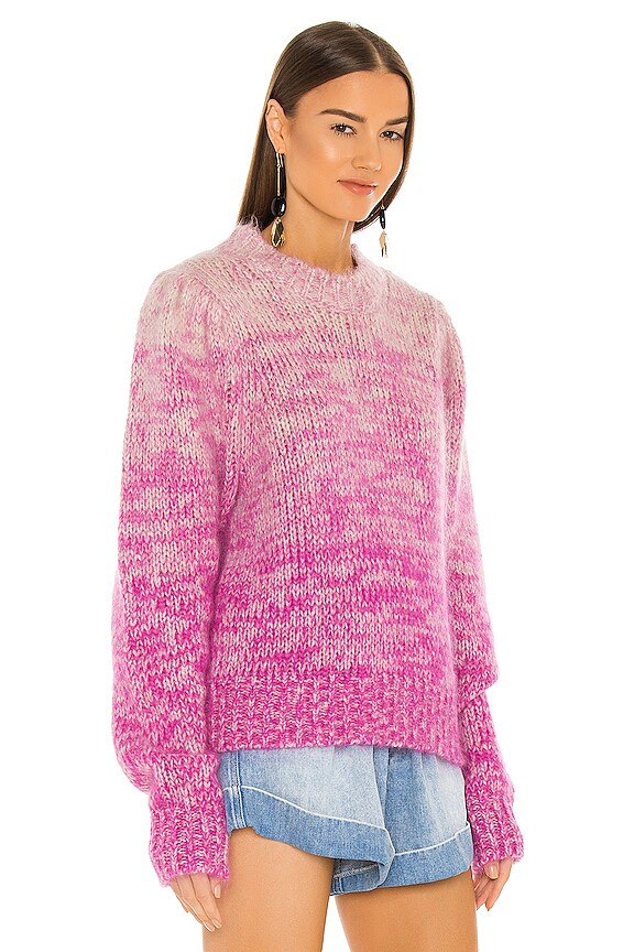 view 2 of 4 Pleany Sweater in Fuchsia