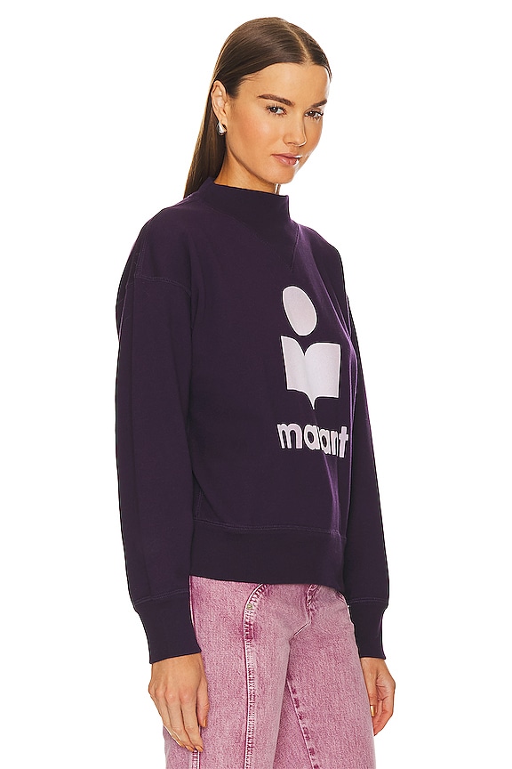 view 2 of 4 SWEAT MOBY in Dark Plum