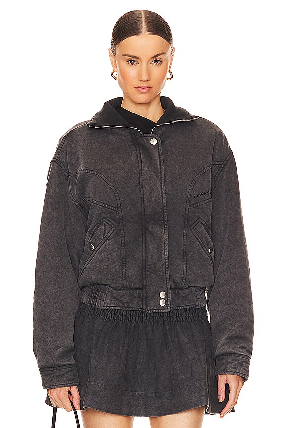 view 2 of 5 BLOUSON PARVETI in Faded Black