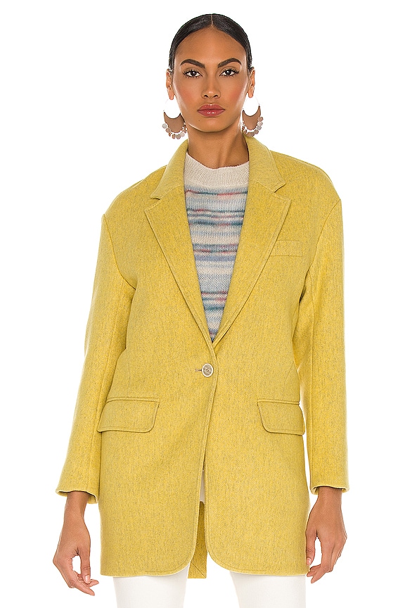 view 2 of 5 MANTEAU LIMI in Yellow