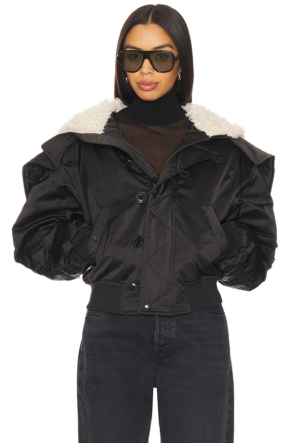 view 2 of 5 CHAQUETA ELISA in Black