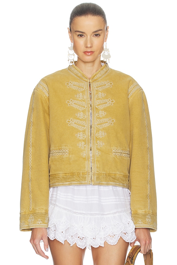 view 2 of 5 CHAQUETA EMALIA in Honey