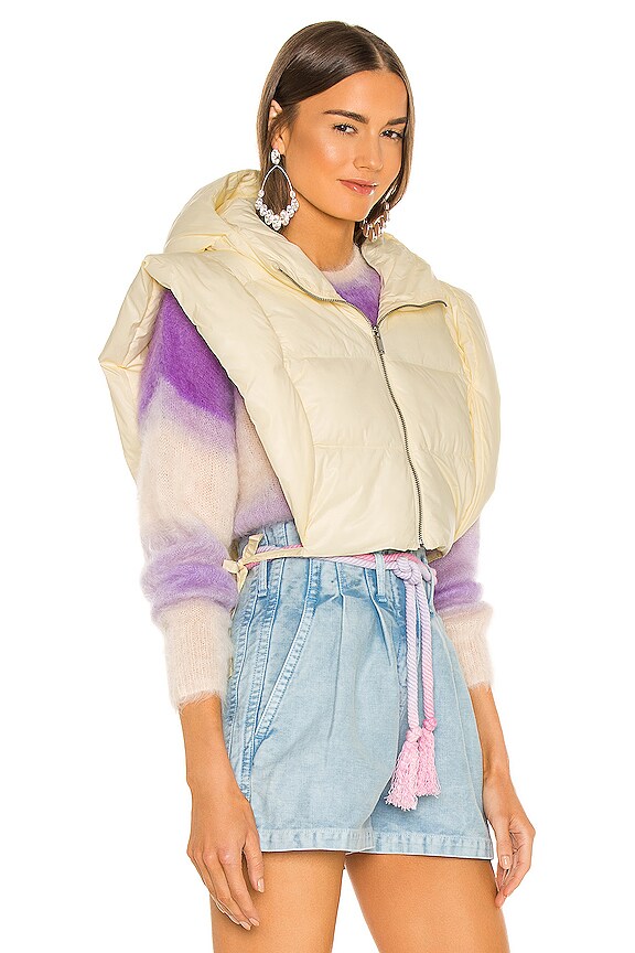 view 2 of 4 BLOUSON HOODIA in Light Yellow