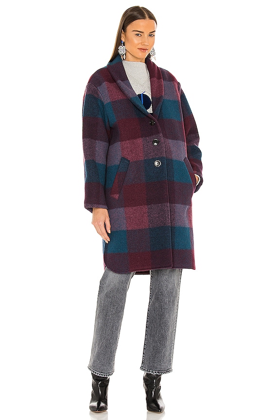 view 2 of 4 Gabriel Jacket in Dark Plum