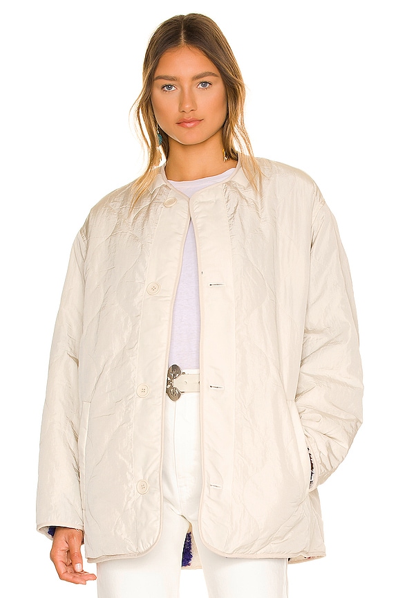 view 2 of 6 Memma Reversible Jacket in Ecru