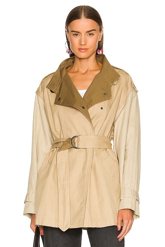 view 2 of 5 Kelly Trench in Beige