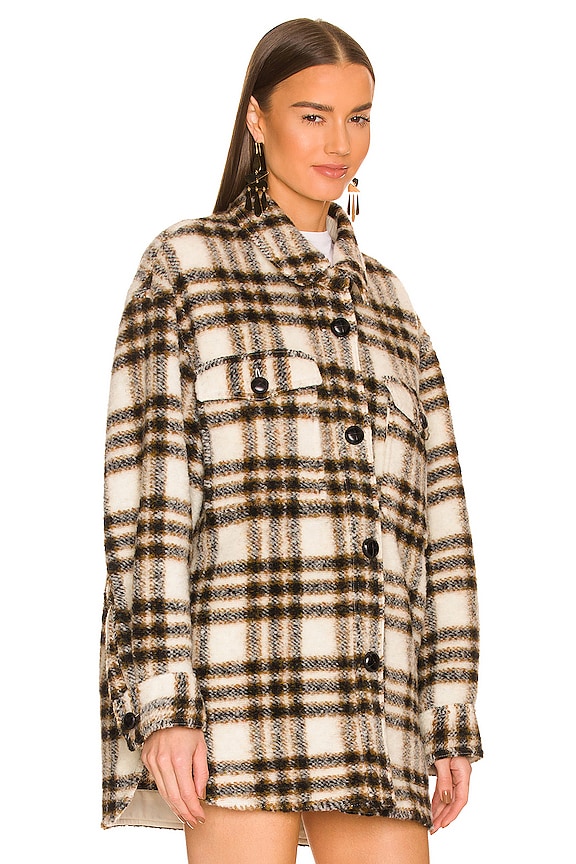 view 2 of 4 Isabel Marant Harveli Coat in ECRU