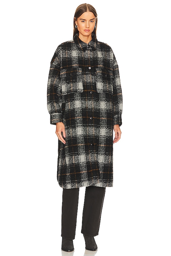 view 2 of 4 Fontizi Coat in Anthracite