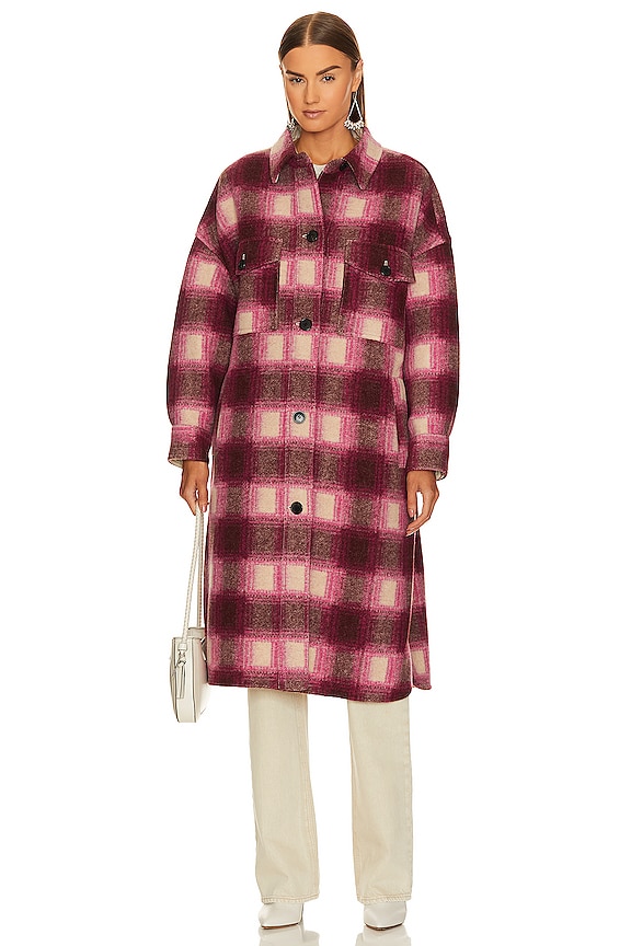 view 2 of 5 FONTIZI コート in Fuchsia