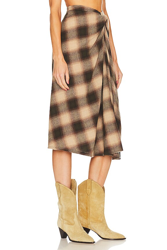 view 2 of 4 Nicole Skirt in KHAKI