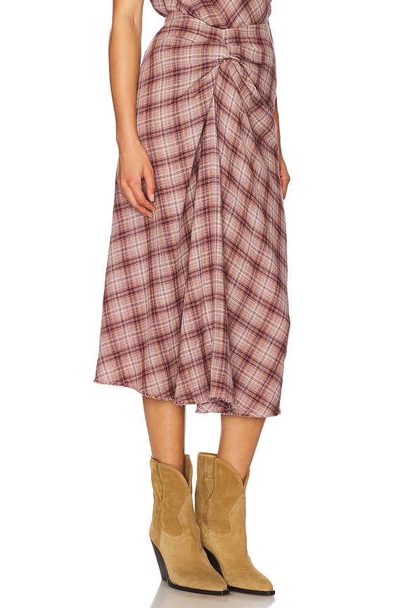 view 2 of 6 Nicole Skirt in Rosewood