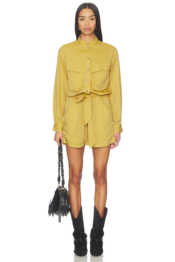 view 2 of 4 Betyna Romper in Saffron