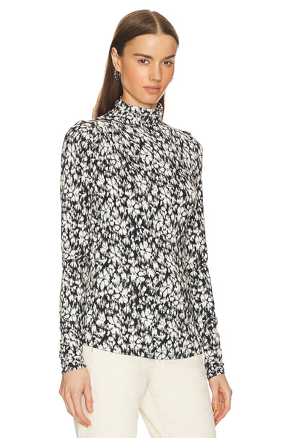 view 2 of 4 Lou Top in Black & White