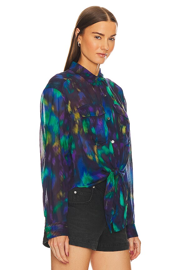 view 2 of 5 Nath Top in Blue & Green