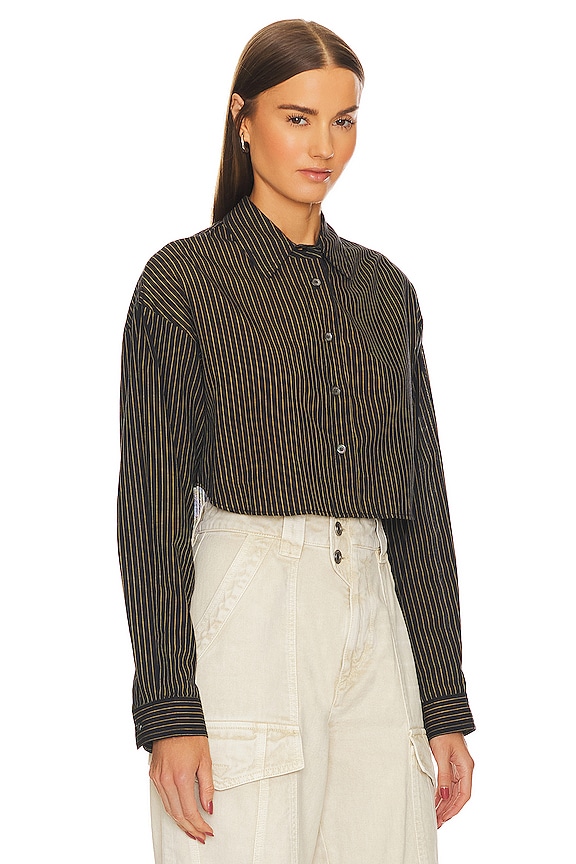 view 2 of 5 ELIORA シャツ in Black & Midnight