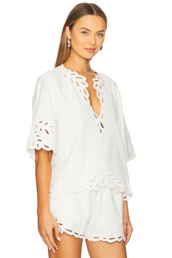 view 2 of 4 Shana Blouse in White