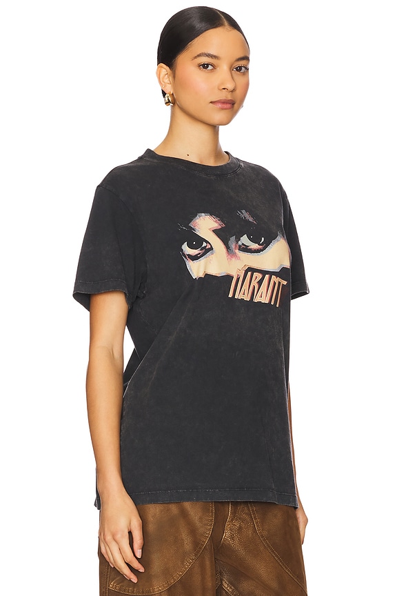 view 2 of 4 Zoeline Tee in Faded Black