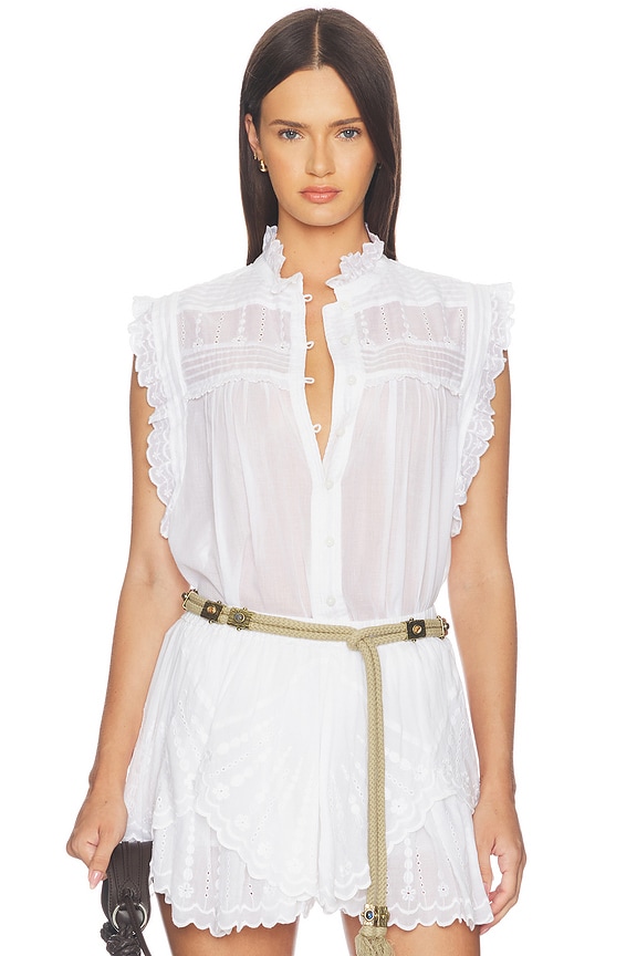 view 1 of 4 Dersia Top in White