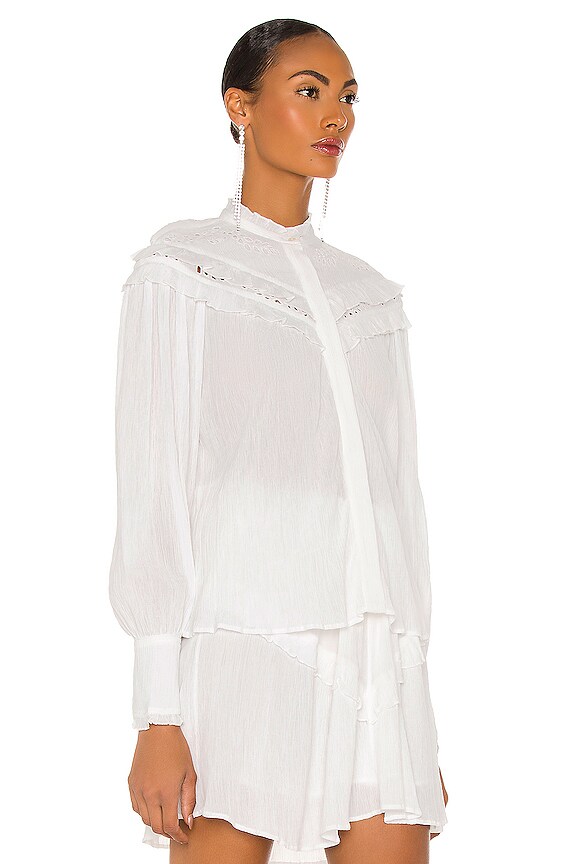 view 2 of 4 Izae Blouse in White