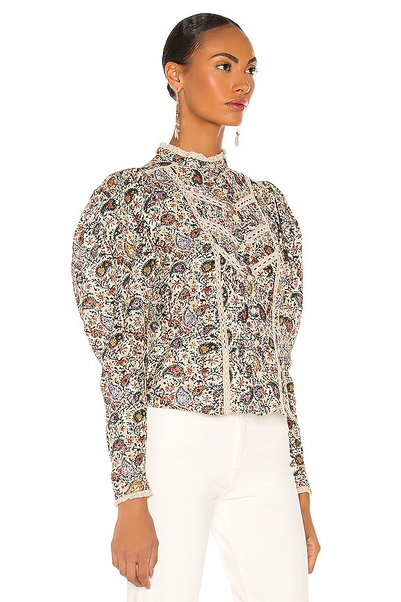view 2 of 4 BLUSA REAFI in Ecru
