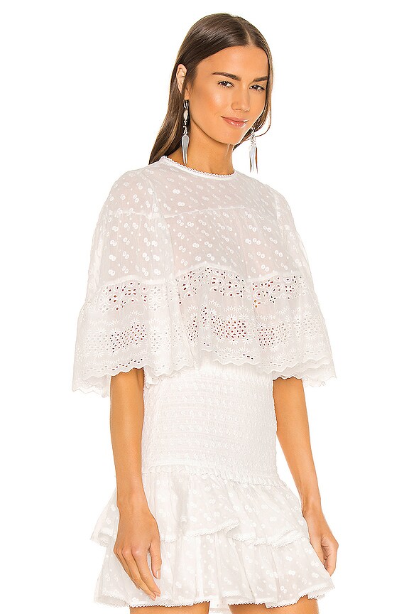 view 2 of 5 БЛУЗКА TEVIKA in White