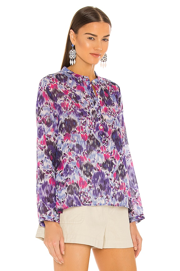 view 2 of 4 Maria Top in Blue