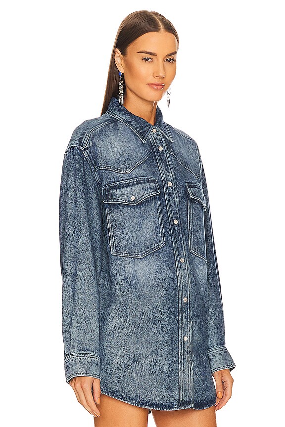 view 2 of 4 РУБАШКА TANIAMI in BLUE