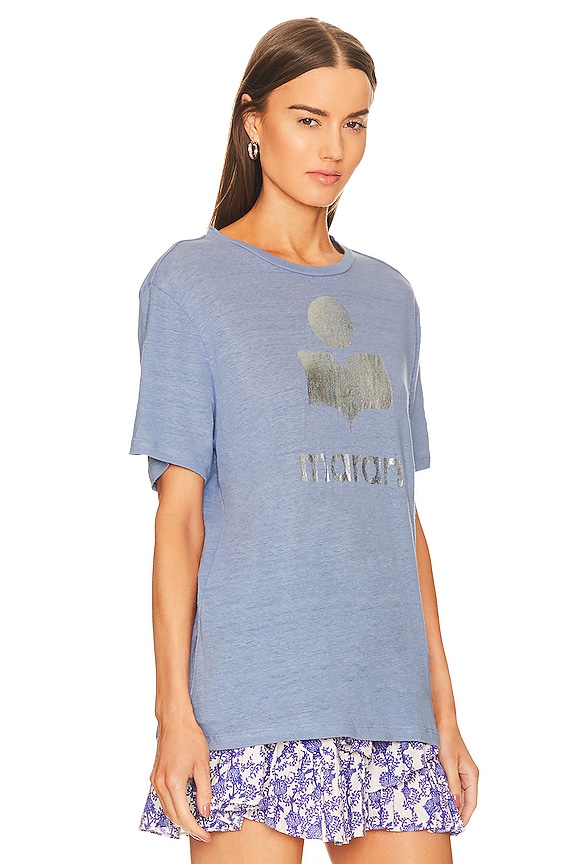 view 2 of 4 CAMISETA ZEWEL in Blue & Silver