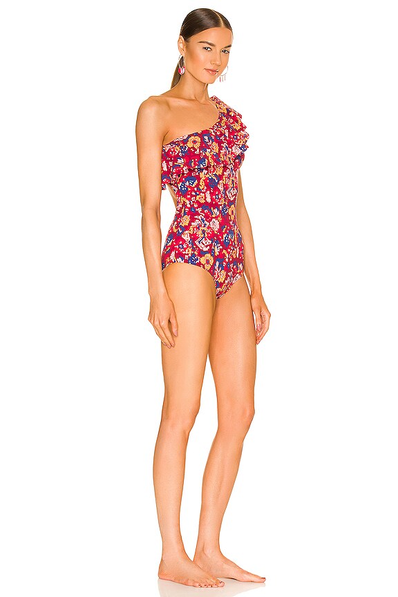 view 2 of 3 Sicilya One Piece in Burnt Henna