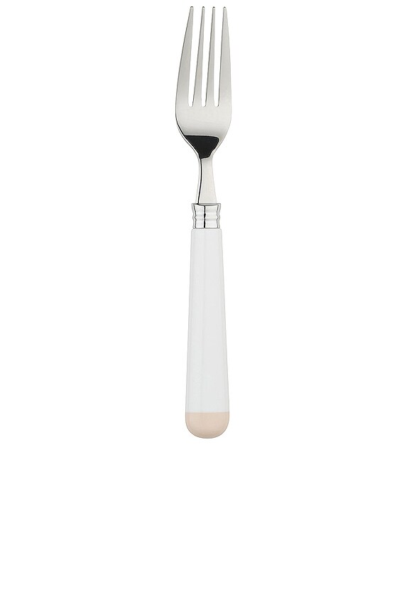 view 2 of 5 White Dipped 16 Piece Cutlery Set in 