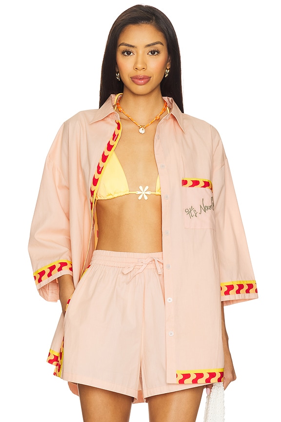 view 2 of 4 Vacay Shirt in Salsa