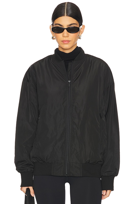 view 2 of 5 OVERSIZED ボンバー in Jet Black