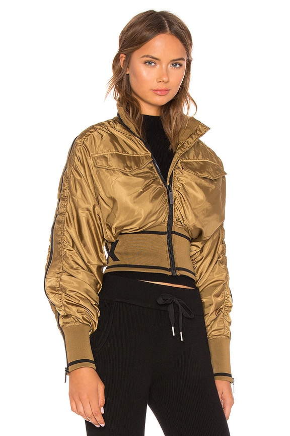 view 2 of 4 BLOUSON MILITARY FLIGHT CORSET BOMBER in Butternut