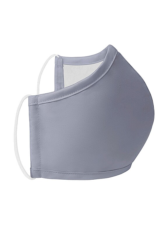 view 2 of 3 Reusable Antimicrobial Face Mask (5 Pack) in Graphite